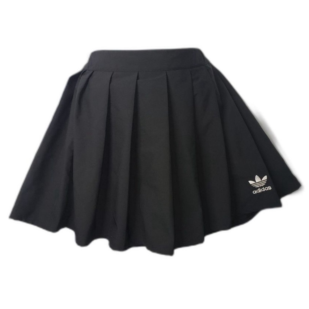 pleated adidas skirt